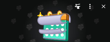 Значок наковальни в правом верхнем углу — подарок доступен для крафта